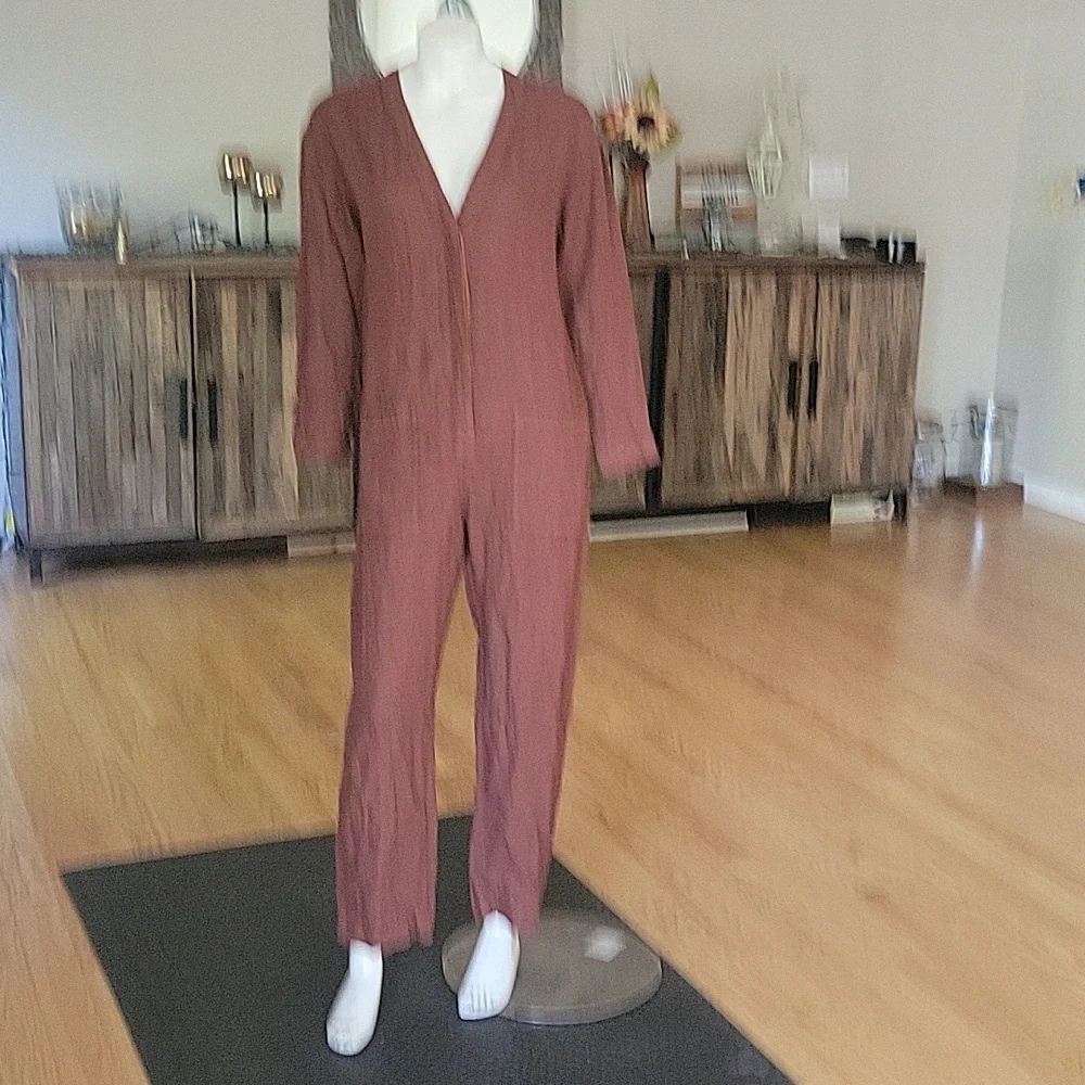 Zara The Veronica Full length linen Overall